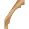Ekena Millwork 4"W x 18"D x 26"H Merced Rough Sawn Knee Brace, Western Red Cedar BRC04X18X26MRC00RWR - alternate 3